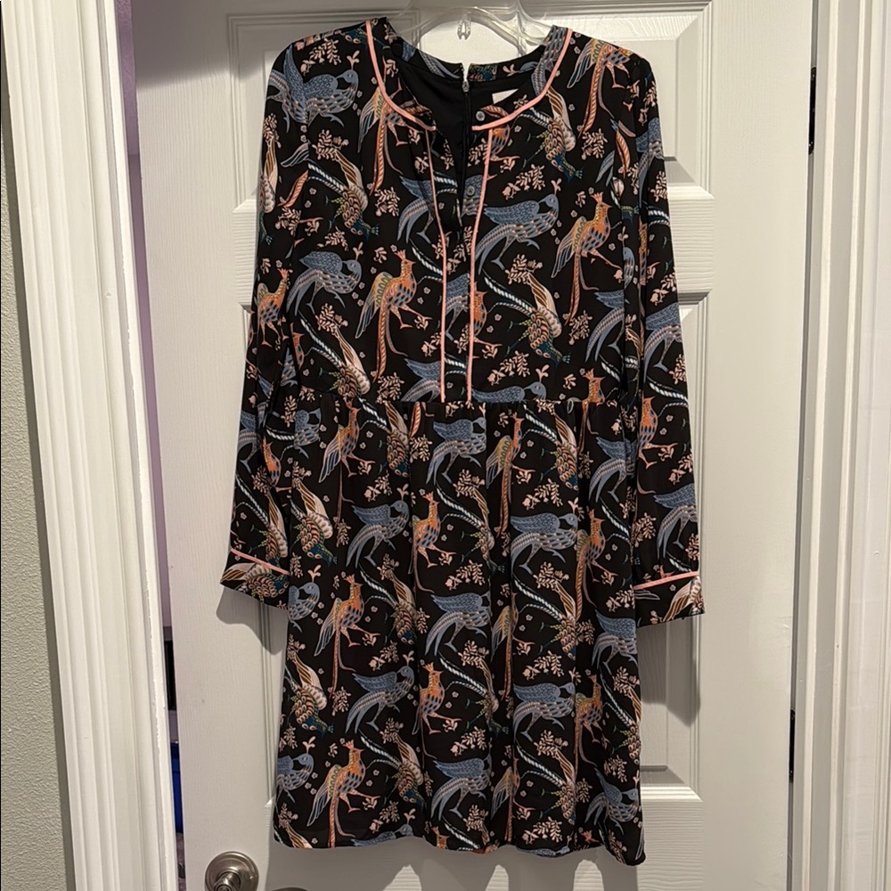 Floral Dress with birds